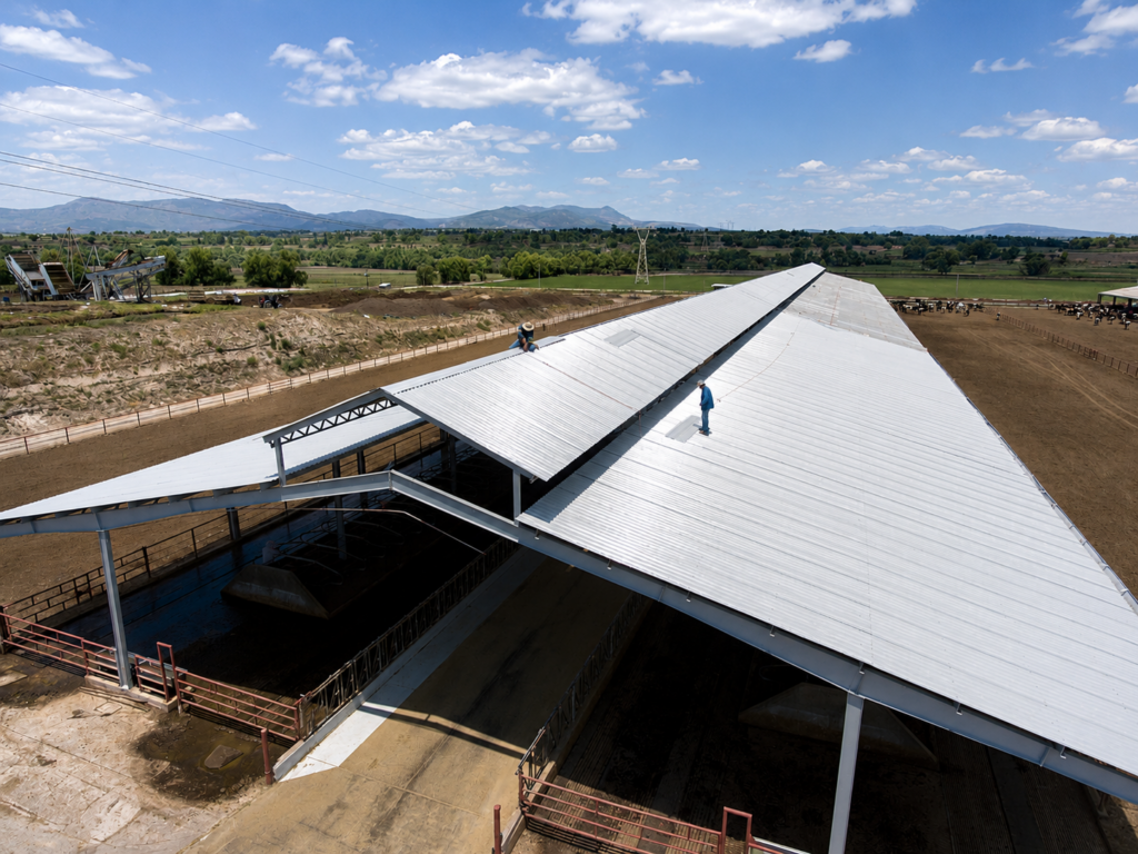 Instalación de lámina Opalit de Stabilit para rancho